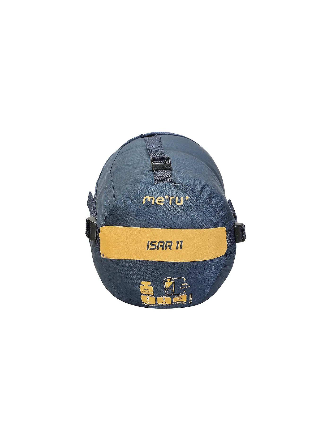 MERU |  Kunstfaserschlafsack Isar 11 M 35x18cm 1000g | 